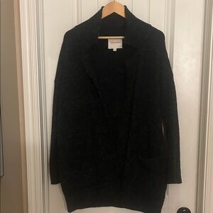 Thread & Supply S Black Cardigan Sweater